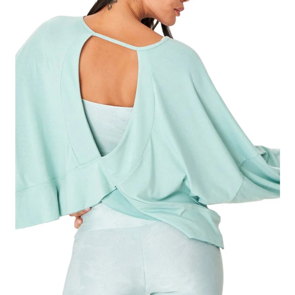 Onzie Open Back long sleeve aquamarine OM Top S/M